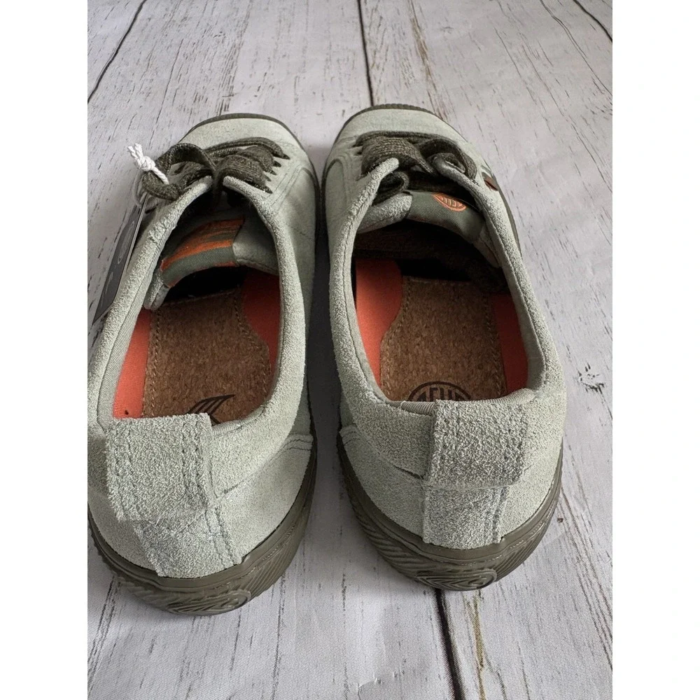 Cariuma X Deus Ex Machina OCA LOW Green Suede sneaker sz W7/M 5.5 BRAZIL Skater - Picture 4 of 6